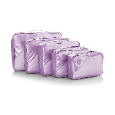 Heys Metallic Packing Cube Lilac 5 kusů