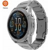 Titanový remienok FIXED Titanium Strap pre Garmin QuickFit 26mm, prírodný titán