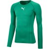 Puma Liga Baselayer Tee LS pánsky dres Tmavo zelená