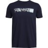 Under Armour s krátkym rukávom Camo Chest Stripe námornicke modré