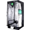 BudBox pro Intermediate 75x75x160 strieborný - rastové stan