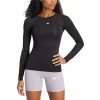 Dámske tréningové tričko s dlhým rukávom ADIDAS-TF LS T BLACK Čierna S 25/26