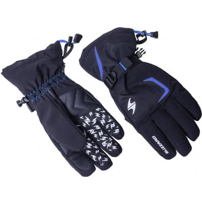 Blizzard Reflex ski gloves black/blue