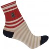 ANCHY ponožky Červeno-biele