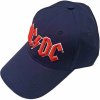 AC/DC Red Logo Šiltovka Navy Blue UNI