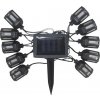 Reťaz Strend Pro Garden, lampáš, solárna, 10x LED, 1,8+2 m