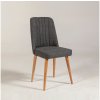 Asir | Stolička VINA 85x46 cm antracit/béžová | AS1372
