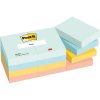POST-IT Bločky Post-it BEACHSIDE, veľkosť 38x51 mm, 12 bločkov po 100 lístkov