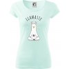 Yoga Llamaste - Dámske tričko Pure - XL ( Frost )