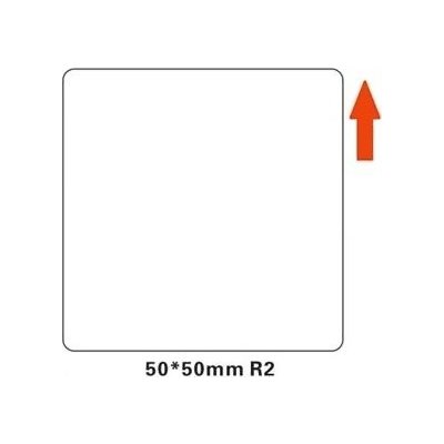 Niimbot etikety R 50 × 50 mm 150 ks White na B21