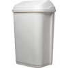 Kôš s otočným vekom 10 l, biely