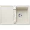 Blanco Adira 45 S, silgranitový drez 780x500x200 mm, 1-komorový, biela soft, BLA-527590