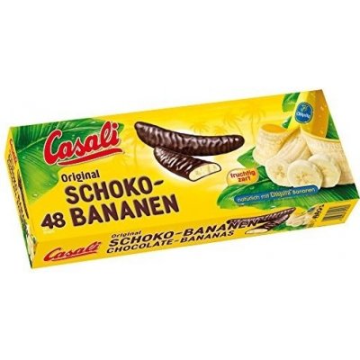 Casali banány v čokoláde 48ks - 600g