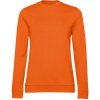 B&C Dámska mikina cez hlavu WW02W Pure Orange S