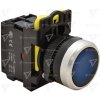 Tracon electric Tlačidlový spínač podsvietený modrý nyk3-lb