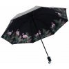 Dámsky skladací dáždnik Plameniak s palmou