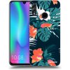 Picasee silikónový čierny obal pre Honor 10 Lite - Monstera Color