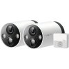 TP-LINK Tapo C420S2 / set dvoch vonkajších IP kamier C420 a hubu H200 / 2560 x 1440 / Wi-Fi (Tapo C420S2)