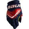 Hokejové rukavice Bauer Vapor FLY40 Navy/Red/White Junior 11 palcov