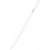 AppleMix Dotykové pero / stylus YESIDO pre Apple iPad - skryté USB-C - biele