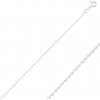 Olivie Strieborná rhodiovaná retiazka 50cm 2599 Ag 925; ≤1,2 g.