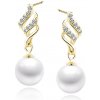 Olivie Strieborné náušnice BIELA ​​PERLA GOLD 7520 Ag 925; ≤1,8 g.