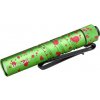 Olight i3T 2 EOS EDC Zombie Green 200 lm vreckové mikroceruzkové svietidlo, zeleno-červené