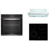 Set spotrebičov Beko-rúra BBIM13300X, doska HIC64404T, odsávač CTB6407X