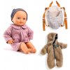 Balíček Baby Pomea s bábikou Dahlia Purple - výbavička na zimnú prechádzku