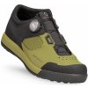 Cyklistická obuv SCOTT MTB Shr-Alp Boa Evo Tuned, matt black/savanna green veľkosť obuvi 42
