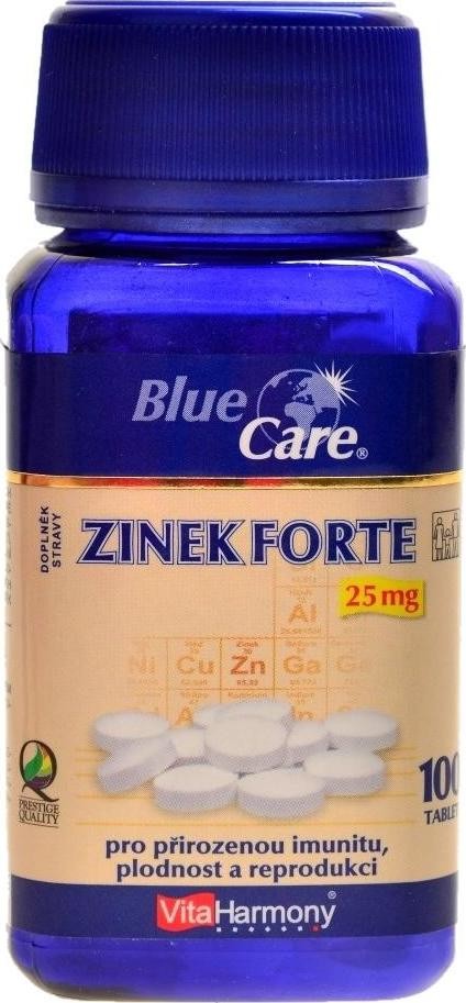 VitaHarmony Zinek Forte 25 mg 100 tabliet od 3,39 € - Heureka.sk