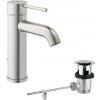 Grohe Essence - Páková umývadlová batéria s výpusťou, supersteel 23589DC1