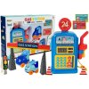 Lean Toys Čerpacia stanica s autami, svetlami a zvukom