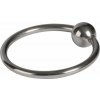 Krúžok na žaluď Slave4master Head Glans Ring 25 mm, oceľový stimulačný krúžok na žaluď