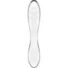 Satisfyer - Dazzling Crystal Transparent - Sklenené Dildo