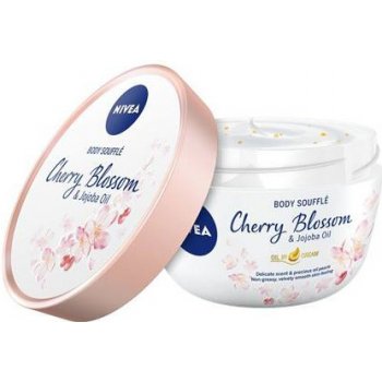 Nivea telové suflé s olejom Cherry Blossom & Jojobový olej 200 ml