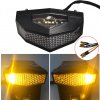 ZADNÁ LAMPA PRE MOTOCYKEL ŠTVORKOLKA ENDURO CROSSA SMEROVÉ SVETLÁ STOP LED TABUĽA