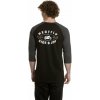 Meatfly Triko Meatfly, Kennedy Raglan black 2025 Velikost: L