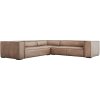 Windsor & Co Sofas kožená rohová pohovka variabilná Madame Svetlo hnedá