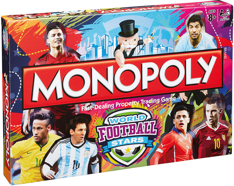 Hasbro Monopoly World Football Stars EN