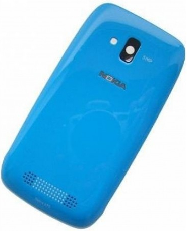 Kryt Nokia Lumia 610 stredový + zadný Modrý