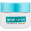 L'Oréal Paris Bright Reveal Dark Spot Hydrating Cream SPF50 hydratační denní pleťový krém s uv ochranou proti tmavým skvrnám 50 ml pro ženy