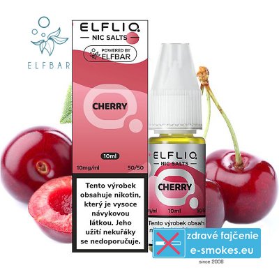 ELFLIQ Nic SALT Cherry 10 ml 10 mg