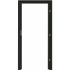 Voster Obložková falcová zárubňa STANDARD fólia Platinum čier.mat 100-120mm 80 Ľ