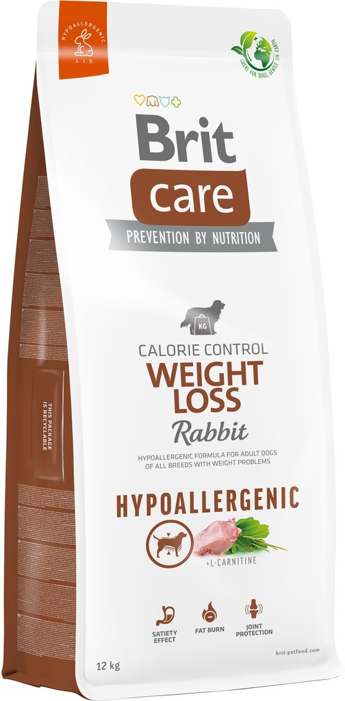 Brit Care Hypoallergenic Weight Loss Rabbit 12 kg