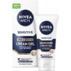 Nivea Sensitive Skin & Stubble Cream Gél - Krémový gél na citlivú pleť a strnisko 50 ml