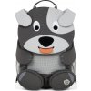 Affenzahn Detský batoh do školky Large Friend Dog- grey 8l