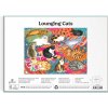 Galison Puzzle Leňošiace mačky 1000 dielikov