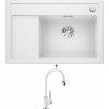 Blanco ZENAR XL 6 S Compact biela 523778 + Blanco MIDA-S biela 521457