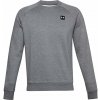 Pánska tréningová mikina Under Armour Rival Fleece Crew sivá 1357096 XXL